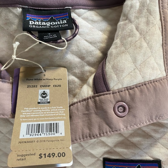 Patagonia Cotton Quilt Snap T Pullover Sweater - Picture 9 of 10